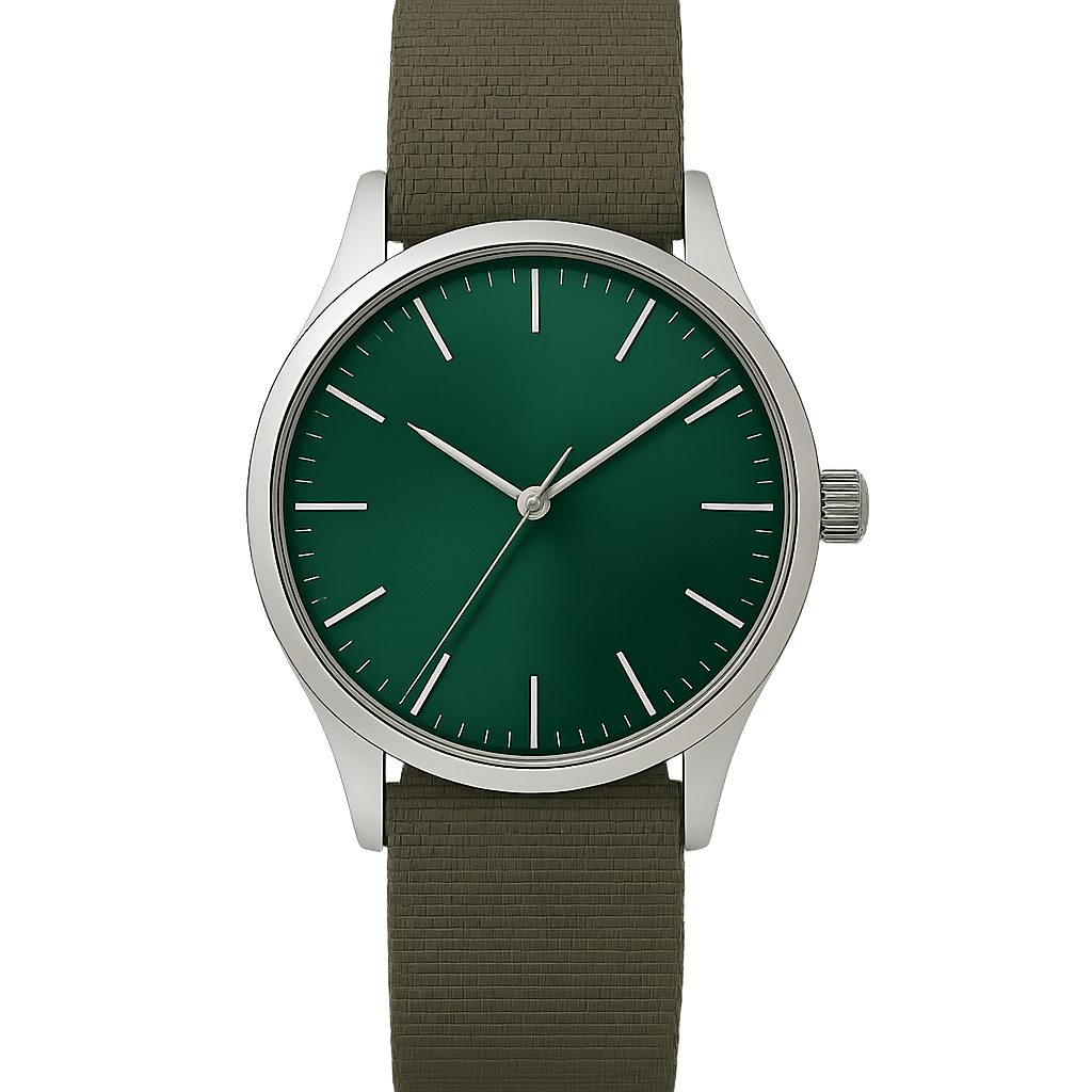 Emerald Crest Watch - Valvaen Watches