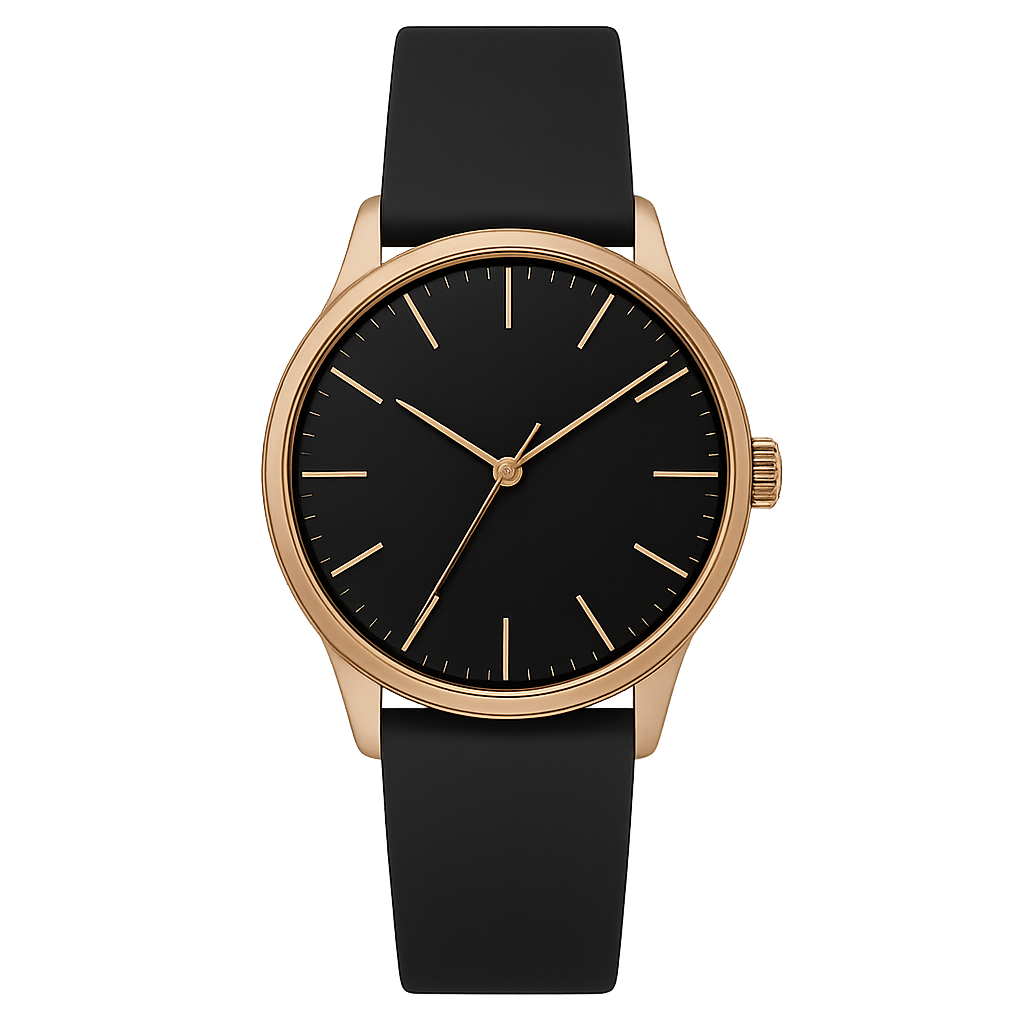 Obsidian Dial Watch - Valvaen Watches